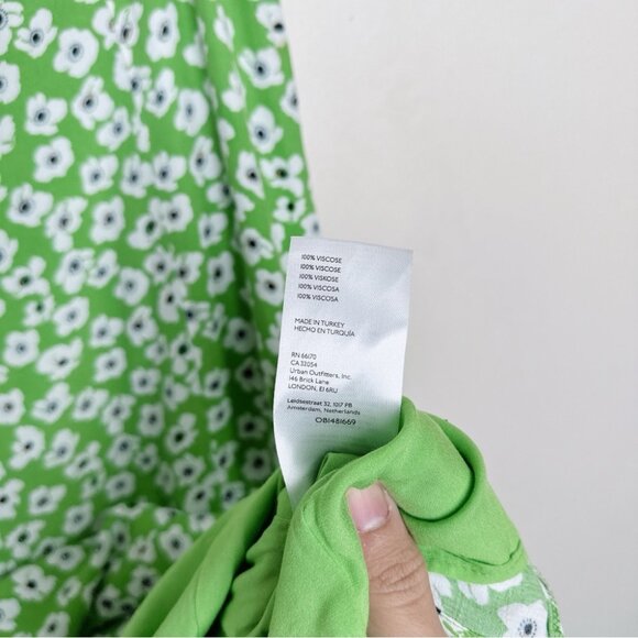 Anthropologie Womens 10 Maeve The Lille Side-Slit Midi Skirt - Picture 9 of 12